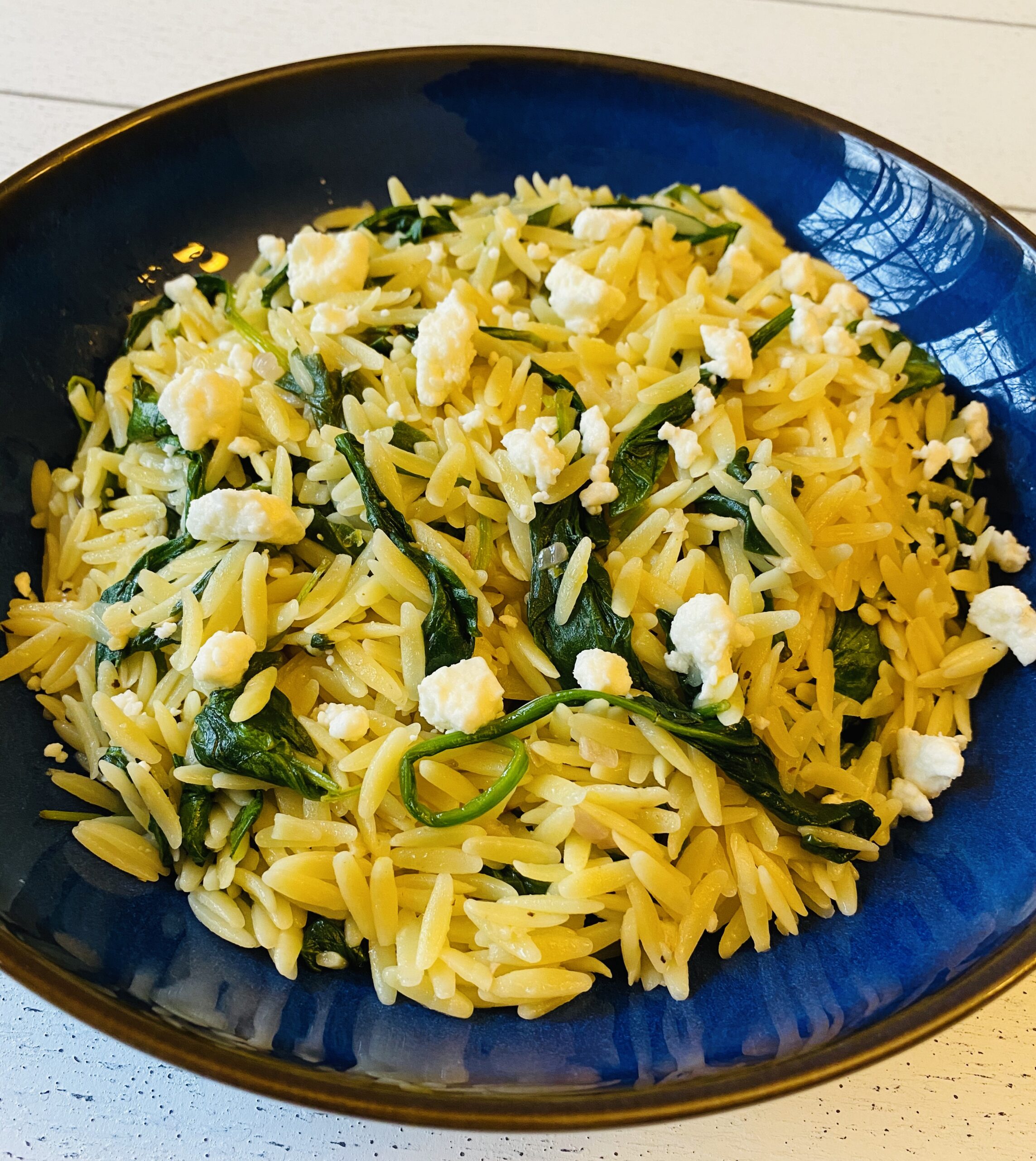 Spinach Orzo