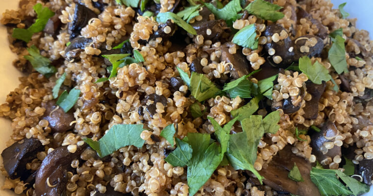 Mushroom Quinoa