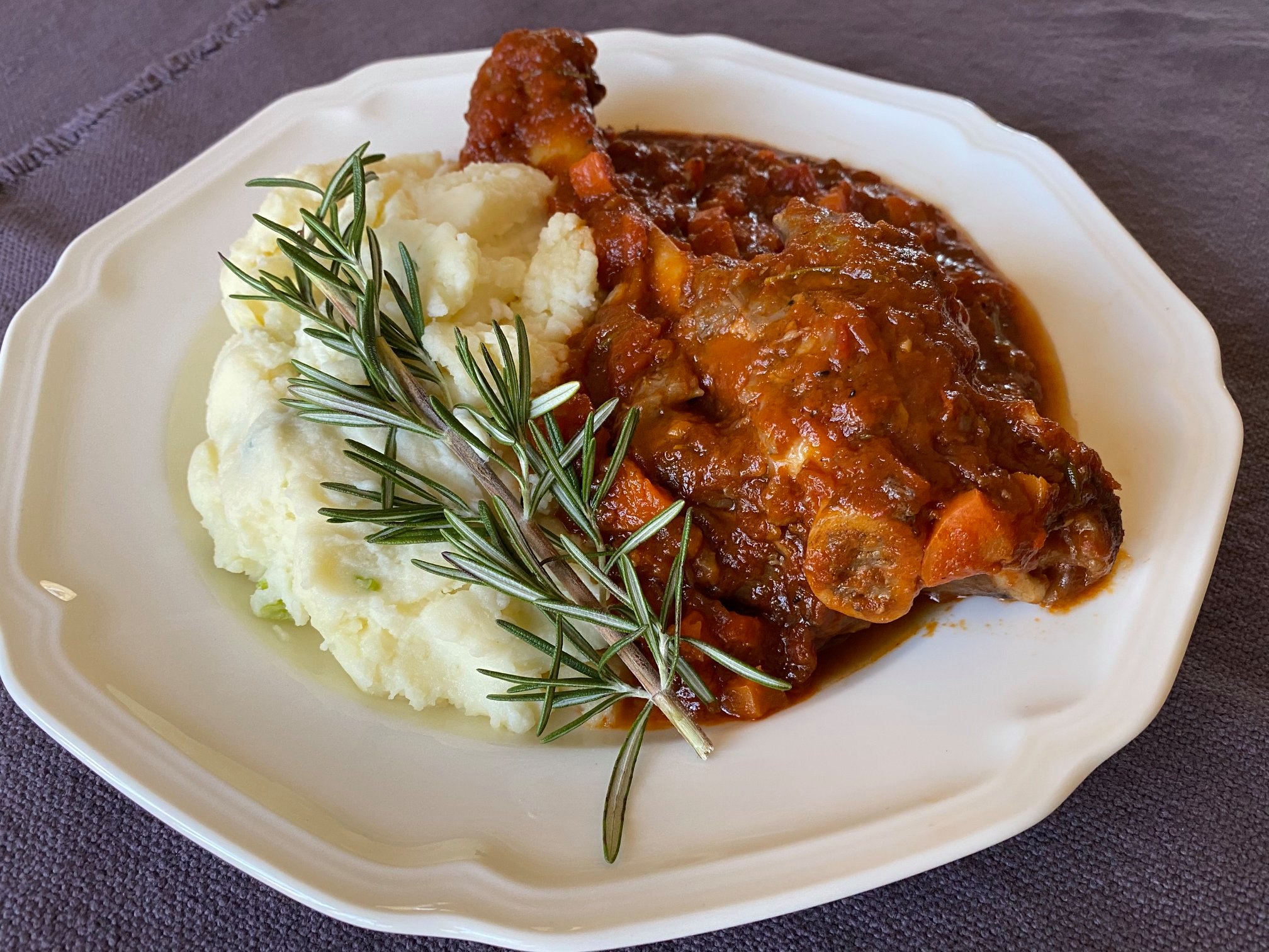 Braised Lamb Shanks