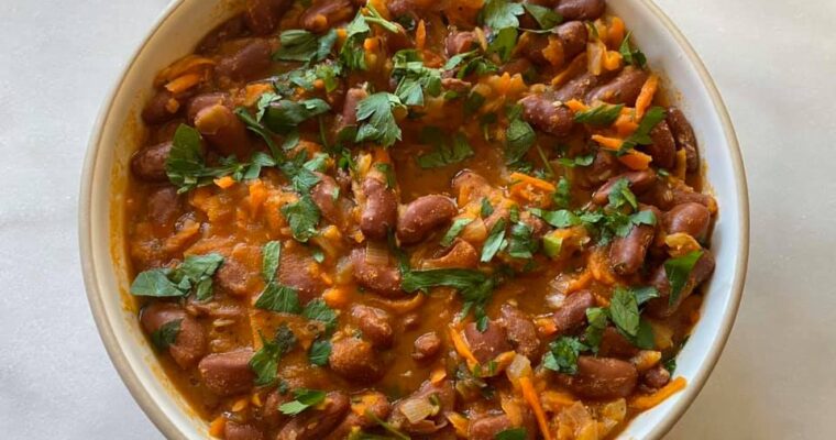 Stewed Red Beans with Vegetables