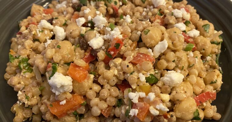 Chickpea & Pearl Couscous Salad