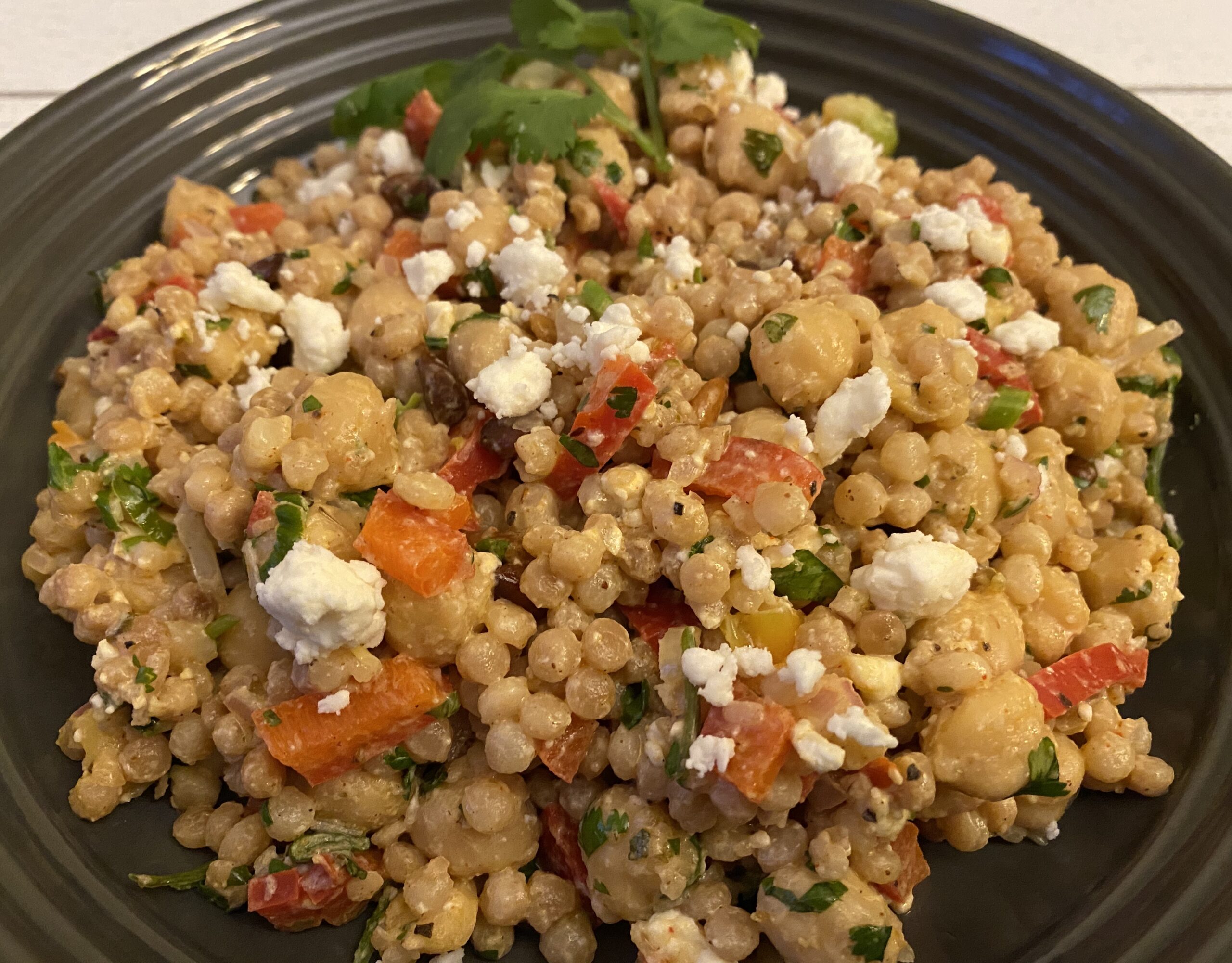 Chickpea & Pearl Couscous Salad