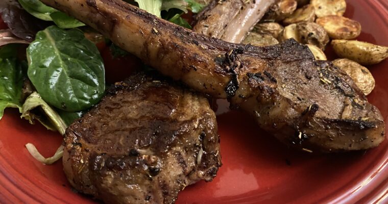 Pan Seared Lamb Chops