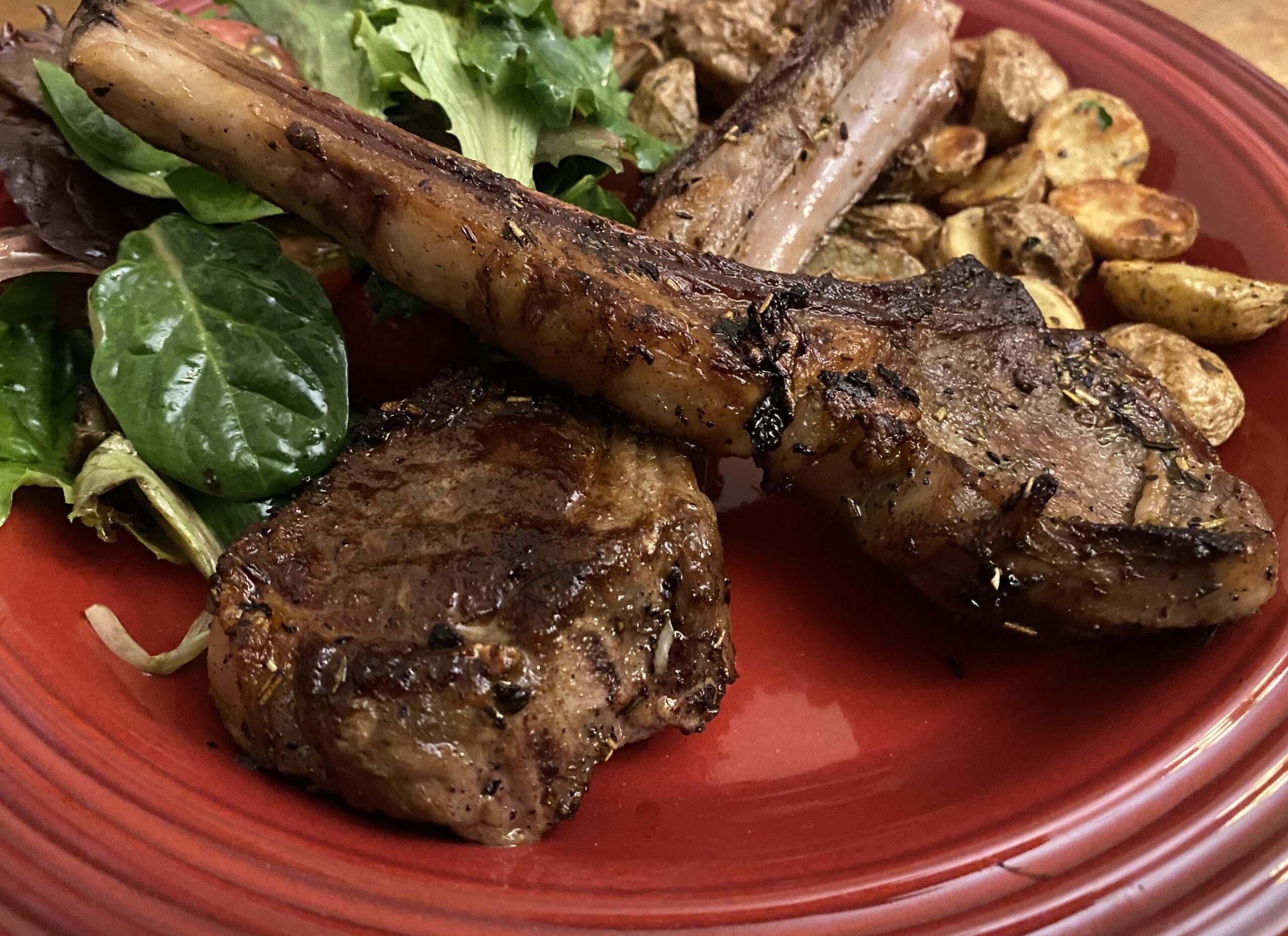 Pan Seared Lamb Chops