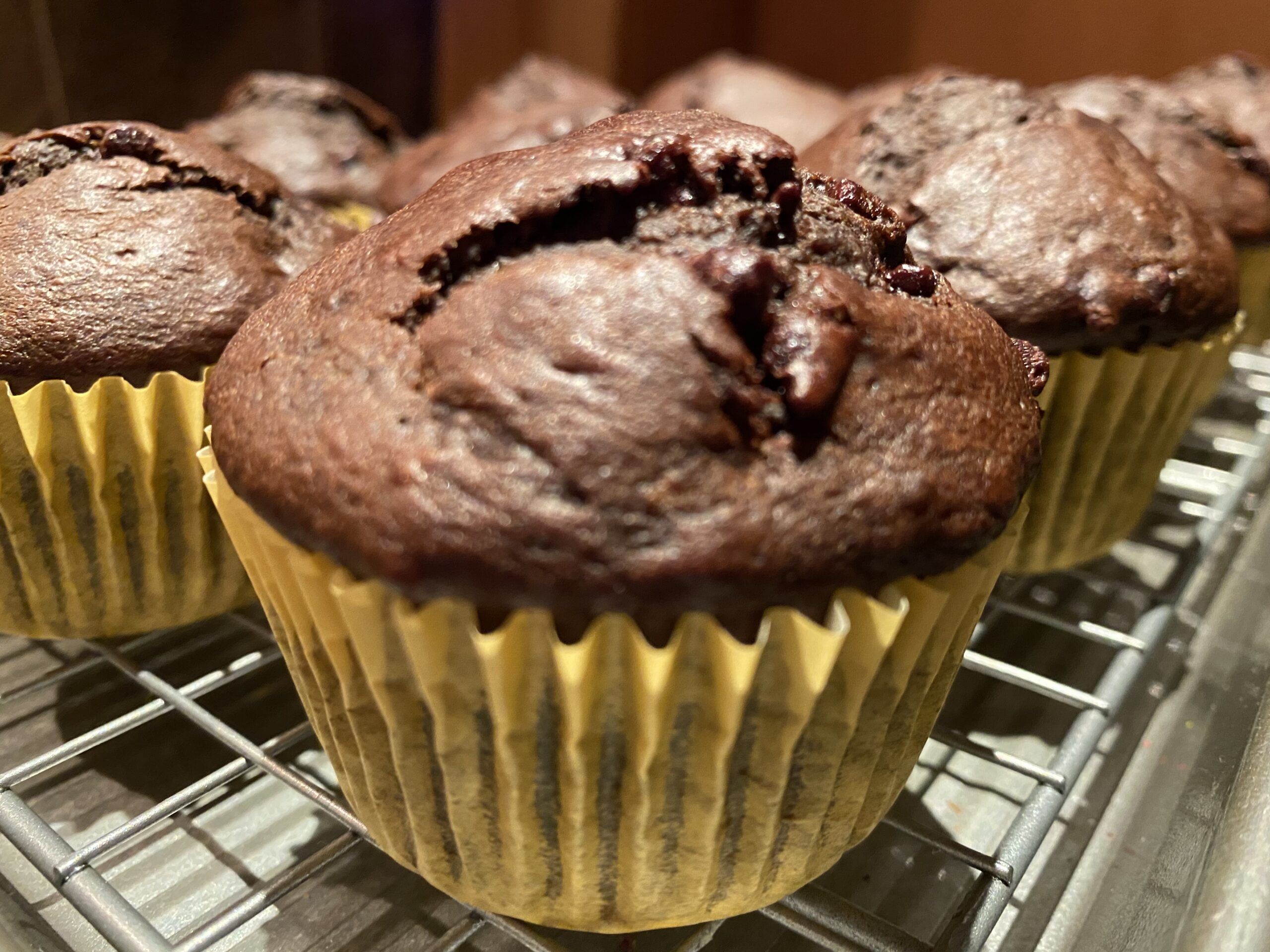 Chocolate Banana Muffins