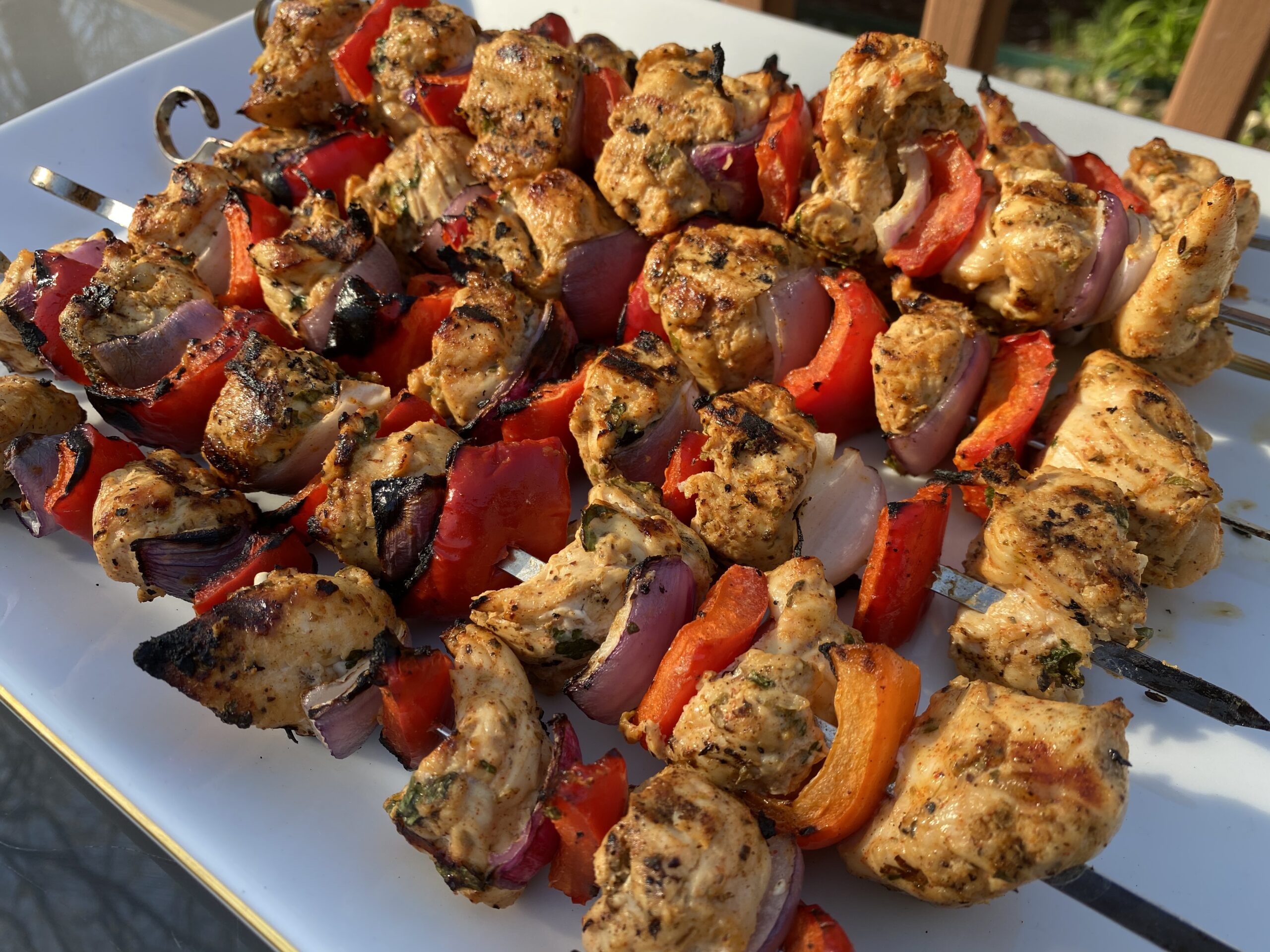 Grilled Chicken Kebabs