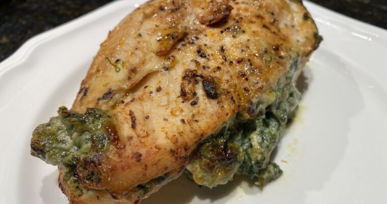 Spinach Stuffed Chicken Breast