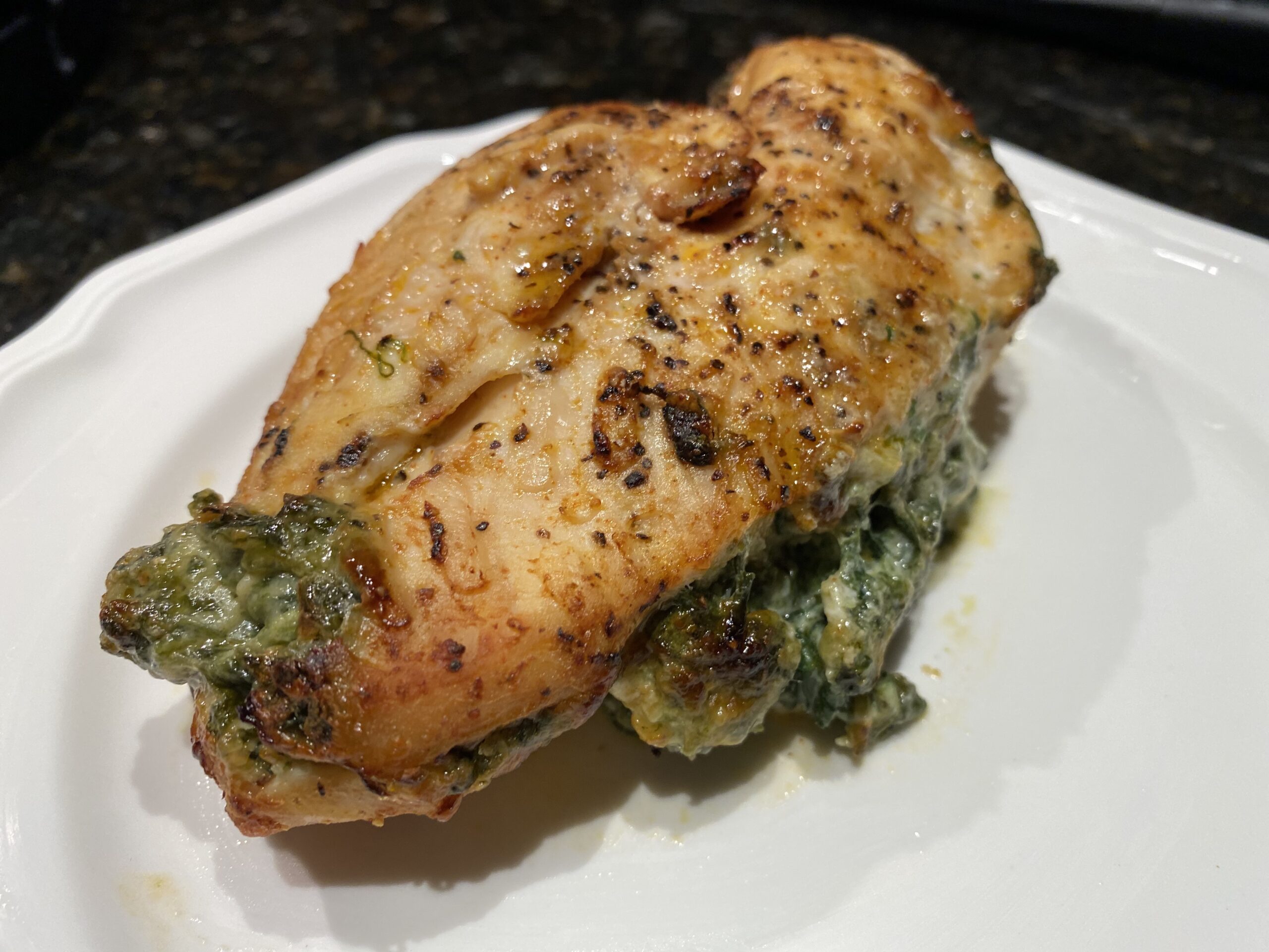 Spinach Stuffed Chicken Breast